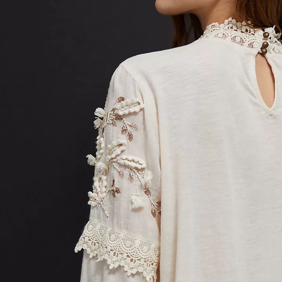 Anthropologie Jemma Lace Blouse - Picture 5 of 12